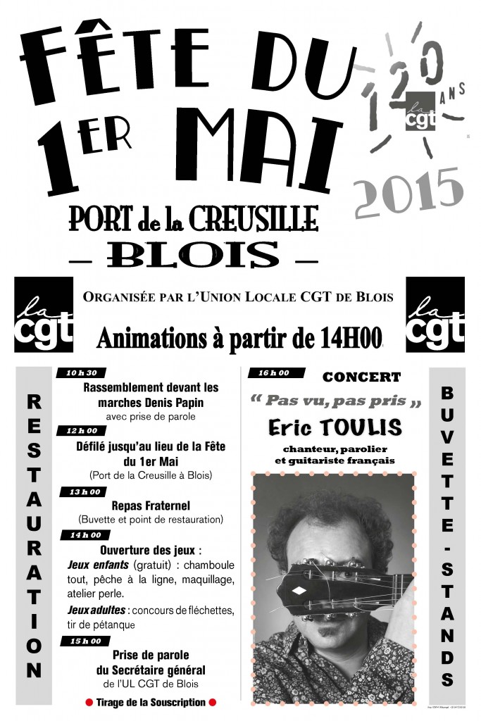 Affiche 1er Mai 2015 40x60